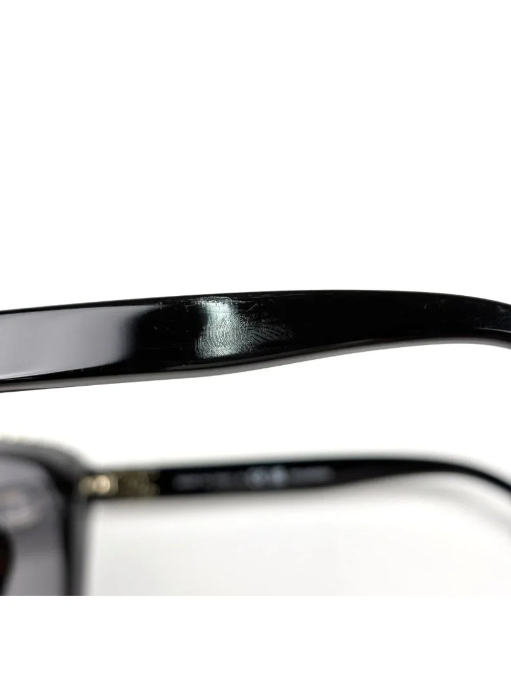 Chanel Butterfly Shape Sunglasses CC Logo Acetate Black Eyewear